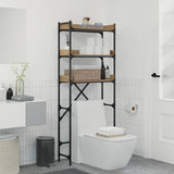 Washing Machine Shelf with Shelf Artisan Oak 67 x 25 x 163 cm 883551