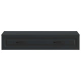 Wall-Mounted Side Table Wall-mounted Black 87.5 x 34.5 x 17 cm 899346