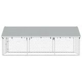Outdoor Dog Kennel with Roof 400x200x150 cm 171499
