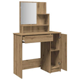 Dressing Table with Mirror Artisan Oak 86.5x35x136 cm 857010