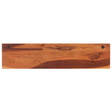 Wall Shelves 2 pcs 112x20x26 cm Solid Wood Acacia 356248