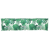 Pallet Cushion Set Floral 2 pcs Leaf Pattern 150 x 40 x 8 cm 42001716