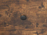 Drawer Cabinet Smoked Oak 33 x 34.5 x 90 cm Engineered Wood 895540