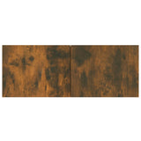 4 Piece TV Cabinet Set Smoked Oak Engineered Wood 3114539
