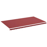 Replacement Fabric for Awning Burgundy Red 6x3.5 m 311974