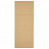 ZNTS Rug Natural Sisal 80x200 cm 136306