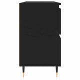 Bathroom Cabinet Black 80x33x60 cm Engineered Wood 831645