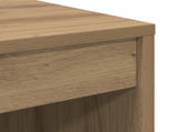 Desk with Drawer with Shelf with Storage 2 pcs Artisan Oak 3337344