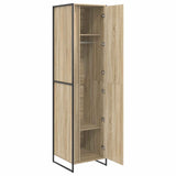 Warderobe with Storage Sonoma 50 x 50 x 200 cm Engineered Wood 3403017