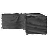 L-Shaped Garden Furniture Covers 2 pcs 16 Eyelets 210x260x80 cm 3155379