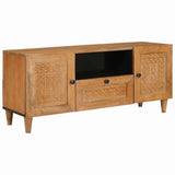 TV Units with Door Light Brown 105 x 33 x 46 cm Engineered wood 4018094