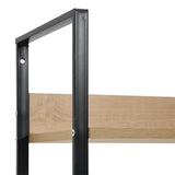 288219 3-Layer Book Shelf Oak 60x27,6x90,5 cm Engineered Wood