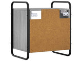 Hanging Bedside Cabinet 2 pcs Grey Sonoma 40 x 30 x 60 cm 8013573
