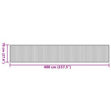 Rug Rectangular Brown70x400 cm Bamboo 376884