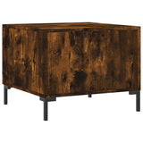 Coffee Tables 2 pcs Smoked Oak 50x50x40 cm Engineered Wood 829407