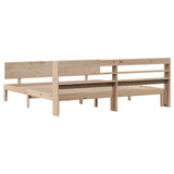 Bed Frame with Headboard without Mattress 180x200 cm Super King 3306833