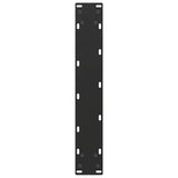 Bar Table Legs U-Shaped 2 pcs Black 50x cm Steel 4013220