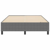 Platform Bed Frame Light Grey 160 x 200 cm Fabric 3337417