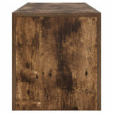 TV Cabinet with LED Lights Smoked Oak 120x35x40 cm 815666