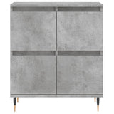 Sideboards 2 pcs Concrete Grey Engineered Wood 3190169