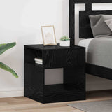 End Table 2 pcs Black Oak 40.5 x 40 x 45 cm Engineered Wood 890915