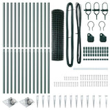 Welded Wire Fence with Spikes 25 x 1.2 m 3350600
