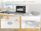 6L Five-Mode Tabletop Dishwasher - White T3398P422795