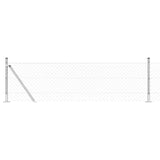 Welded Wire Fence with Concrete Base 25 x 0.6 m 3351302