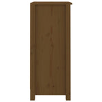 Sideboards 2 pcs Honey Brown 40x35x80 cm Solid Wood Pine 813746
