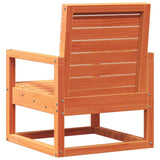 Garden Chair Wax Brown 57,5x63x76 cm Solid Wood Pine 844645