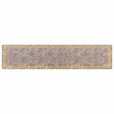 Rug Runner MARSA Grey 100 x 450 cm Polyester and PVC 42023365