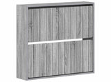 Wall-Mounted Shoe Cabinet ZWOLLE 71 x 17 x 86 cm Grey Sonoma 896421