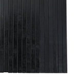 Room Divider Black Width 400 cm Height 165 cm Bamboo 376997