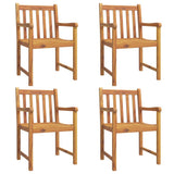 5 Piece Garden Dining Set Solid Wood Acacia 3206276