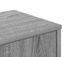 Wall Corner Shelf Grey Sonoma 48 x 48 x 120 cm Engineered Wood 8012233