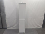 163cm Bathroom tall cabinet with adjustable drawer shelves, louvered door floor-standing storage W6296P540656