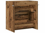Bathroom Under Sink Cabinet Old Wood 56 x 37.5 x 81 cm 890734