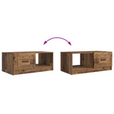 Coffee Table Old Wood 90 x 50 x 37 cm Engineered Wood 895883
