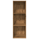 Bookcase Artisian Oak 40x30x114 cm Engineered Wood 857875