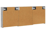 Bathroom Cabinet Set 3 pcs 120 x 10.5 x 60.5 cm Engineered wood 3403733