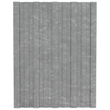Roof Panel 36 pcs Silver 60 x 45 cm Galvanised steel 42047108