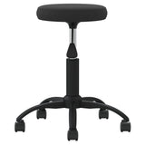 ZNTS Office Swivel Chair Black Velvet 333171