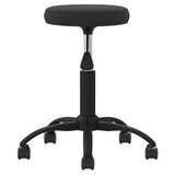 Office Swivel Chair Black Velvet 333171