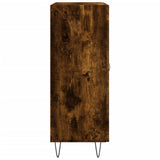 Sideboard Smoked Oak 69.5x34x90 cm Engineered Wood 830257