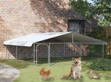Outdoor Dog Kennel with Roof 300x300x150 cm 171501
