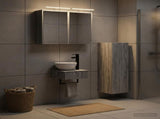 Bathroom Cabinet Set 4 pcs Grey Sonoma Engineered Wood 3407372