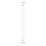 Coffee Table Legs V-Shape 2 pcs White 70x cm Steel 4012637