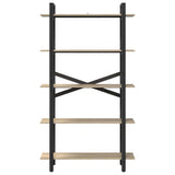 Bookshelf Sonoma Oak 100 x 33.5 x 178 cm Engineered Wood 883935
