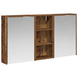 Bathroom Cabinet Set 3 pcs 116 x 16 x 62.5 cm Engineered wood 3403814