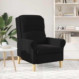 Armchair Black 76 x 94 x 102 cm Velvet 42009863